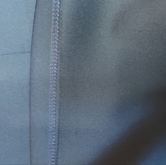 Forever 21 Party Going Out Mini Dress Size S Bodycon Strappy Navy Tie Front USA - Picture 11 of 12